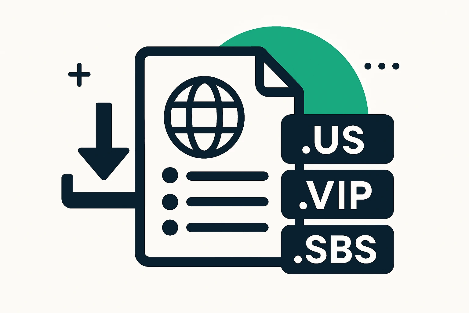 Domain Lists for SMB Marketing: Practical Guide to Downloading .US, .VIP, and .SBS Domains
